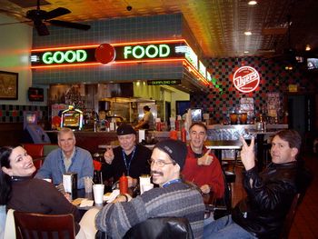 Dyer's in Memphis, home of the "double double" burger!
