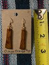 Osage Orange Earrings - 11