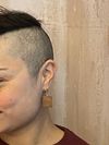 Osage Orange Earrings - 11