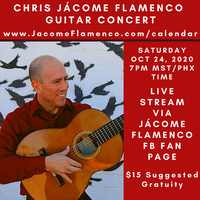 SOLO CONCERT with Chris B. Jácome – Flamenco Guitarist