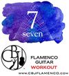 CBJ Flamenco Guitar Workout #07 - mostly SOLEA (w/ Video Tutorials)