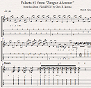 Transcription - "Tangos Alumnar" Falseta #1 by Chris B. Jácome