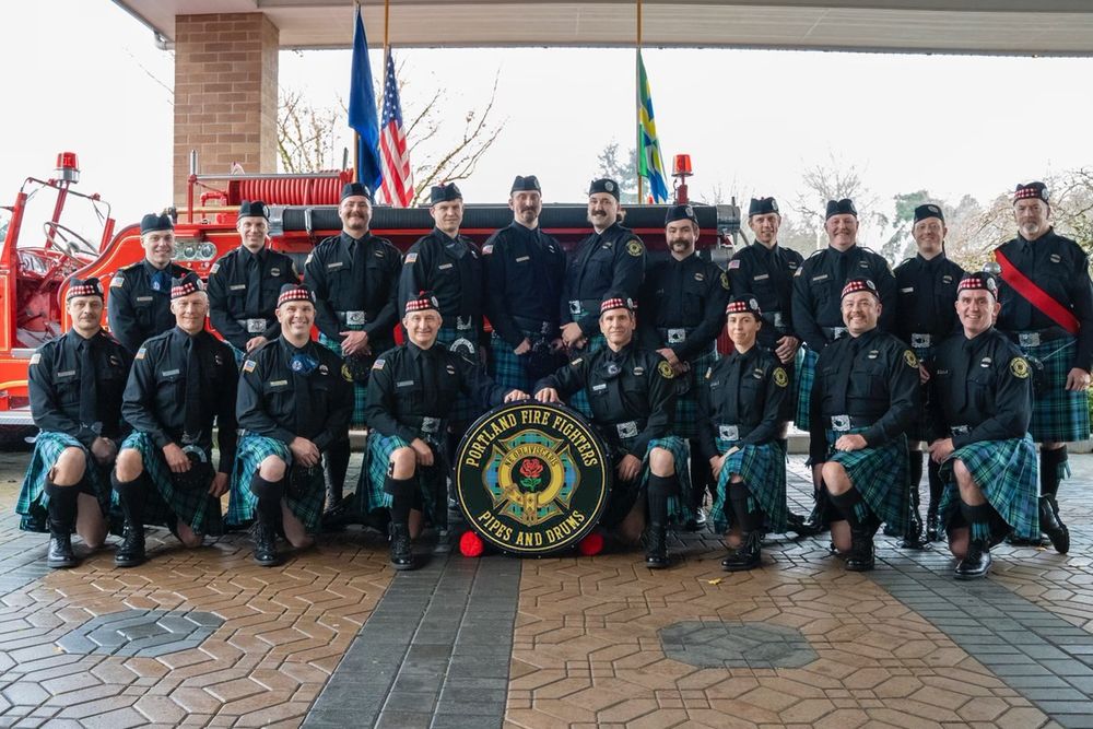 Portland Fire Lieutenant Jerry Richardson's LODD Service, 12/4/21