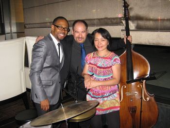 September 1 - The Setai Hotel Ayako Trio Jerome Jennings (ds) Marco Panascia (b)
