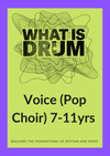 Tuesday 3rd August 15:00 - 15:45 Voice (Pop Choir 7-11 Years)