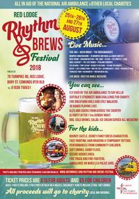 £5 Under 12s Tickets Rhythm and Brews Music Festival Weekend Red Lodge
