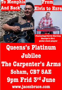 To Memphis and Back Queen's Platinum Jubilee featuring David Hartley Europe's No1 Pedal Steel Player