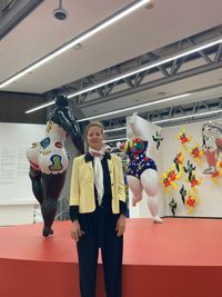 opening exhibition of Niki de Saint Phalle at Henie Onstad art gallery. 