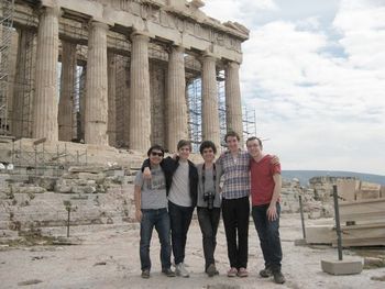 Hangin' at the Parthenon. (Athens, Greece)
