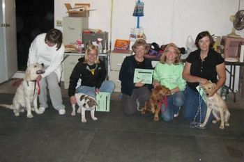 Puppy class graduates Summer 2010
