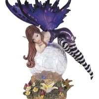 91268 LED Light Fairy with Clear Wings 