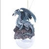 Checkmate Gray Dragon Ornament