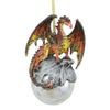 Hyperion Red/Orange Dragon Ornament
