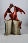 71922 Red Dragon on an Open Book