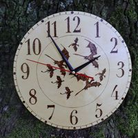 264 Flying Dragons Clock