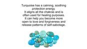 Aqua Scent infused with Turquoise Stones