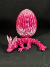 Pink Fade 3D Adopt-A-Baby-Dragon in Egg