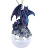 Talisman Blue/Purple Dragon Ornament