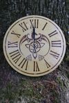238 Celtic Knot Dragon Clock