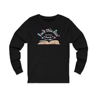 Fuck This Shit Unisex Long Sleeve T-Shirt Cute Book Shirt