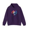 Bright, Multi-colored dragon (R-8) Unisex Heavy Blend™ Hooded Sweatshirt