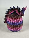 Red Blue & Purple 3D Adopt-A-Baby-Dragon in Egg