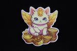 Golden Catagon (Cat Dragon) Character Sticker