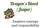 Dragon's Blood Scented Oil Infused with Dragons Blood Jasper