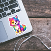 Rainbow Wolf Sticker