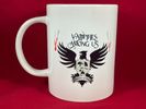 Vampires Among Us Shield Coffee Mug