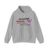 Dragons Are A Girl's Best Friend Unisex Heavy Blend™ Hooded Sweatshirt