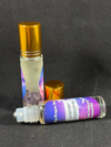 Lavender Chamomile Scented Oil Infused with Amethyst 