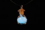 Blue Glow-In-The-Dark Necklace 