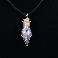 Amethyst Crystal Necklace 