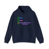 In Love with Fictional Book Characters Unisex Heavy Blend™ Hooded Sweatshirt