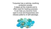 Bergamot & Citrus (Infused w/Turquoise stones)