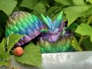 Chrome Chameleon Glitter 3D Adopt-A-Baby-Dragon in Egg