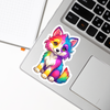 Rainbow Wolf Sticker