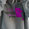 There's no need to repeat yourself, I ignored you just fine the first time Unisex Heavy Blend™ Hooded Sweatshirt