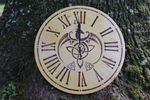 238 Celtic Knot Dragon Clock