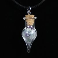 Fluorite Crystal Necklace