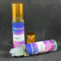 Aqua Scented Oil Infused with Turquoise 
