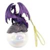 Hoarfrost Purple Dragon Ornament
