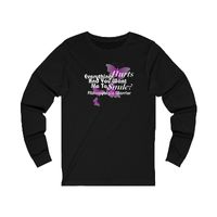 Everything Hurts Purple Fibro Butterfly Long Sleeve T-Shirt