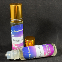 Forget Me Not Scented Oil Infused with Fluorite 