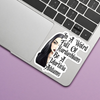 In A World Full Of Kardashians Be A Morticia Addams Sticker