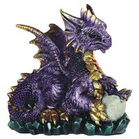 71798 Purple Dragon Holds Egg 