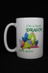 005 I Am A Book Dragon Not A Worm Coffee Mug