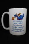 001 My 4 Moods Dragon Coffee Mug