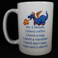 001 My 4 Moods Dragon Coffee Mug